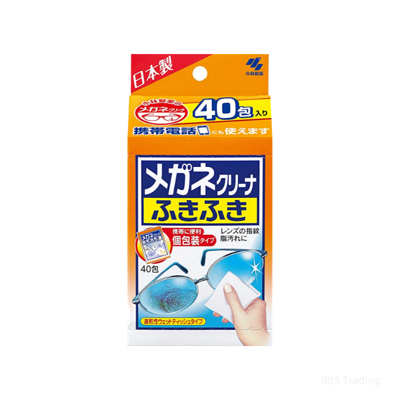 【メガネクリーナふきふき】후키후키 안경액정 클리너 40매