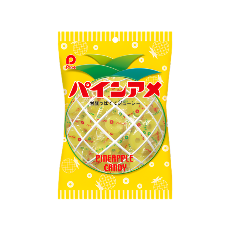【パインアメ】파인아메 파인애플 사탕 110g