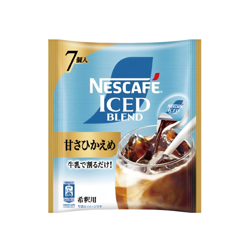 【ネスカフェ アイスブレンド ポーション】네스카페 아이스 블렌드 포션 캡슐 7P