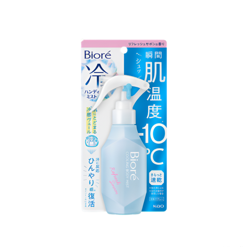 【ビオレ 冷ハンディミスト】비오레 냉감 핸디미스트 리후레쉬 120ml