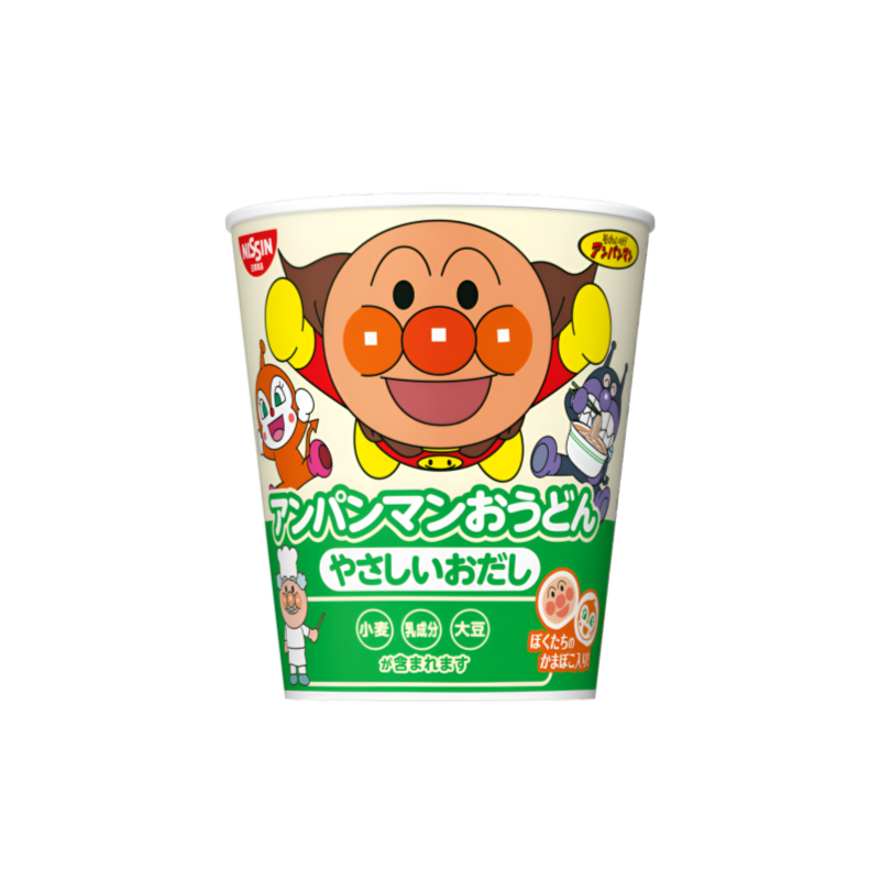 【アンパンマンらーめん / おうどん】닛신 호빵맨 컵라면 / 컵우동