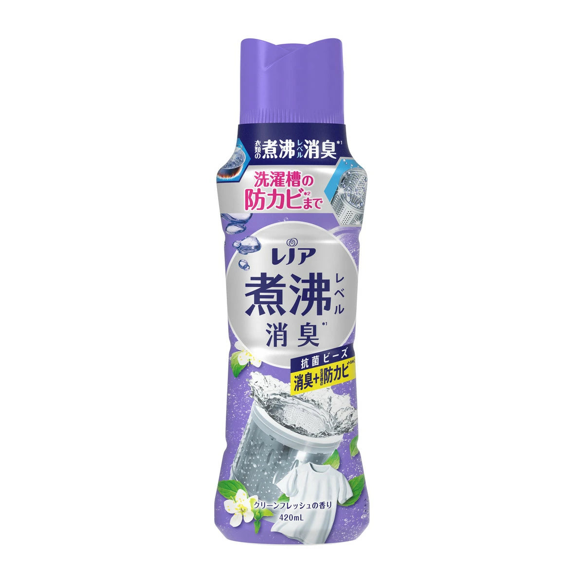 【レノア煮沸レベル 本体】레노아 끓는 레벨 탈취 항균 본체 420ml / 섬유유연제