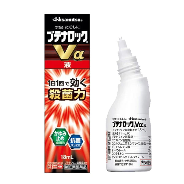 【ブテナロックVα液】부테나로크 Vα 액18ml