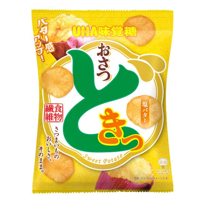 【UHA味覚糖 おさつどきっ】UHA 고구마칩 65g