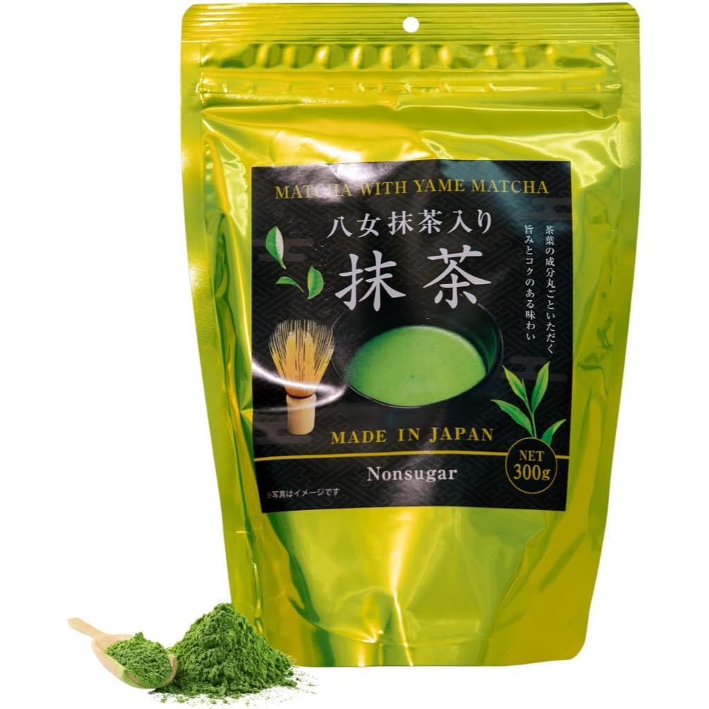 【八女 抹茶】후쿠오카 야메 말차 파우더 300g