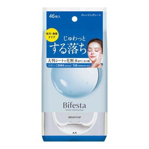 【Bifestaミセラークレンジングシート】비페스타 미셀라 클렌징 시트 46개입