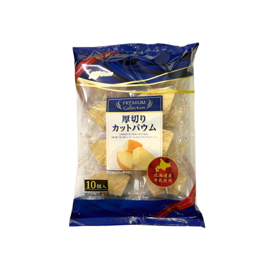 【厚切カットバウム】마루킨 컷트 바움쿠헨 10개입
