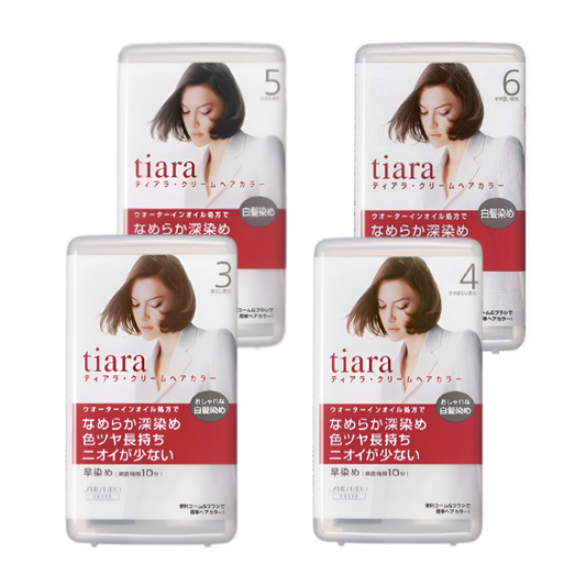 【資生堂ティアラ】시세이도 티아라 크림 헤어컬러