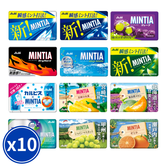 【ミンティア 10set】아사히 민티아 【10개세트】