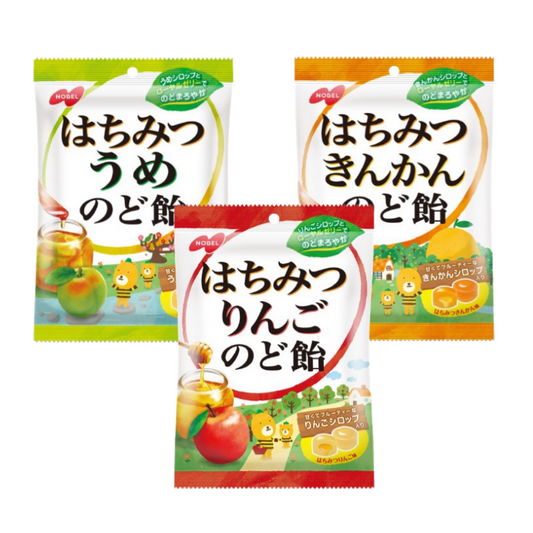 【はちみつのど飴】노벨 벌꿀 목캔디 110g