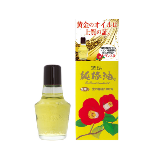 【黒ばら本舗 純椿油】쿠로바라 동백오일 72ml