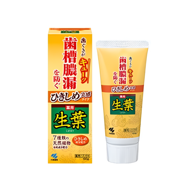 【ひきしめ生葉】고바야시 쇼요 히키시메 생잎 치약 100g