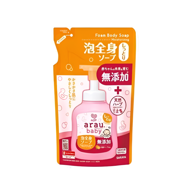 【アラウ ベビー泡全身ソープ 詰替】아라우베이비 거품 바디워시 리필용 400 ml