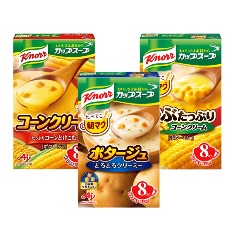 【クノール カップスープ 】아지노모토 크노르 컵스프 / 콘스프