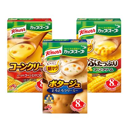 【クノール カップスープ 】아지노모토 크노르 컵스프 / 콘스프
