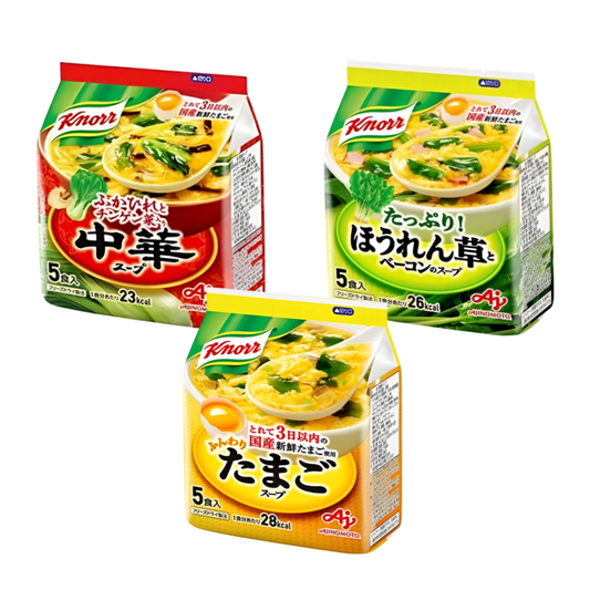 【クノール スープ】아지노모토 쿠놀 인스턴트 스프 5식