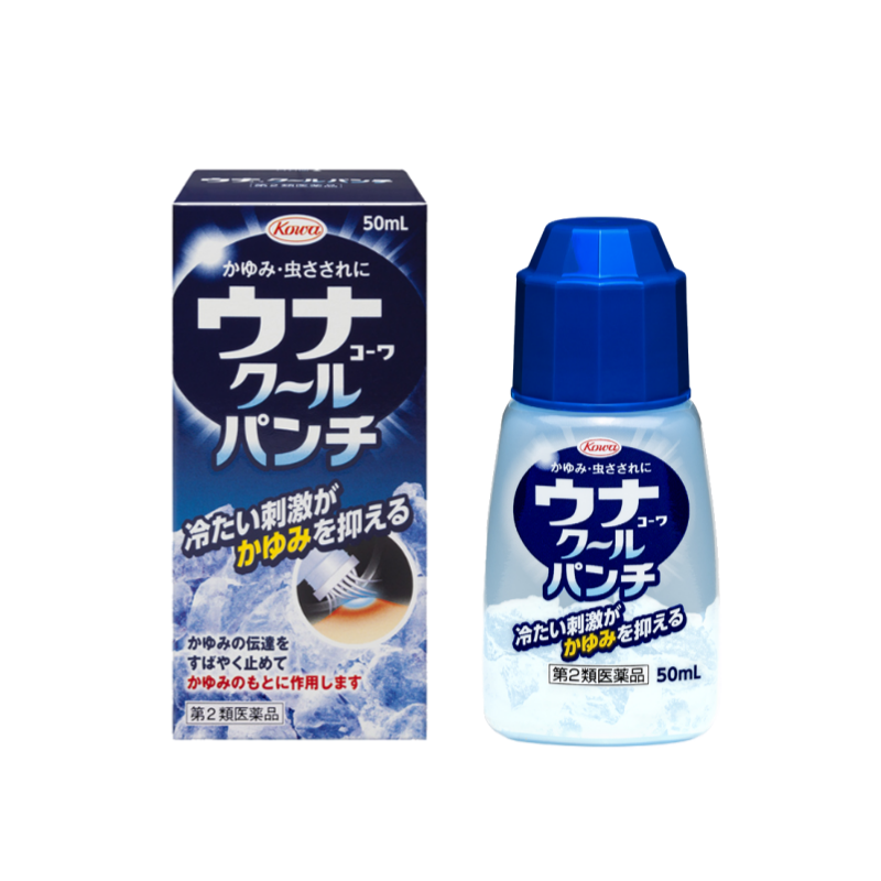 【ウナコーワクールパンチ】우나코와 쿨 펀치 50ml(유통기한 27년 4월)