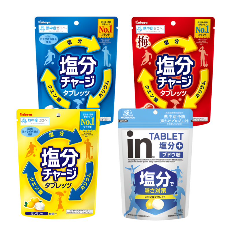 【塩分チャージ】카바야 염분 충전 태블릿 캔디