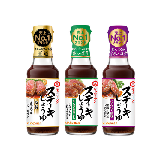 【ステーキしょうゆ】기꼬만 스테이크 소스 165g