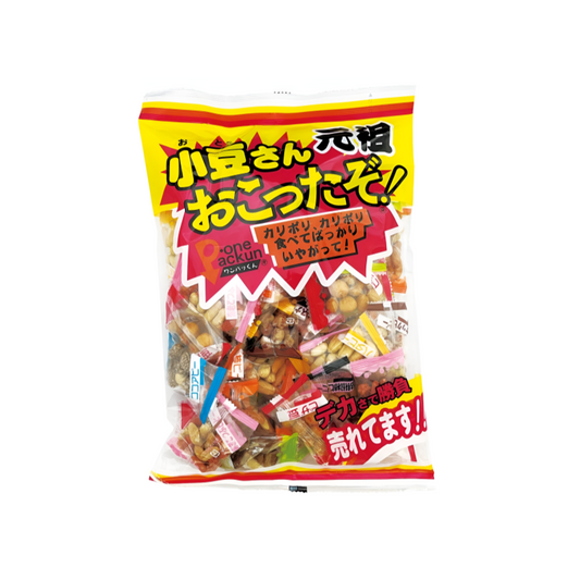 【小豆さんおこったぞ】타쿠마식품 콩과자세트 365g