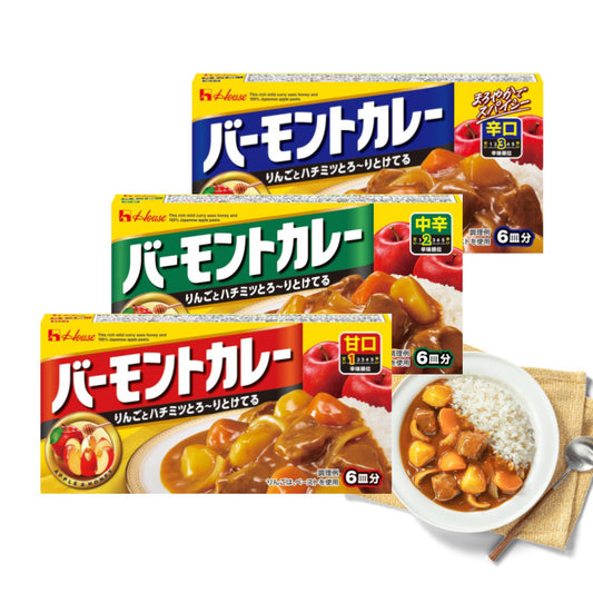 【ハウス バーモントカレー】바몬드 카레 230g