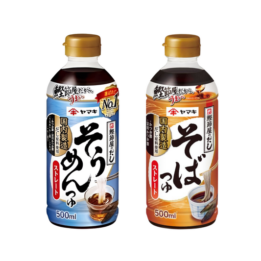 【ヤマキ ストレート つゆ】야마키 가츠오 쯔유 스트레이트 500ml