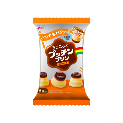 【ちょこっとプッチンプリン】글리코 미니 푸칭 푸딩 6개입