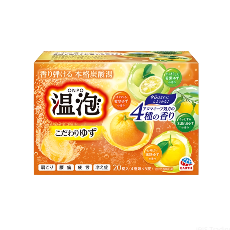 【温泡 入浴剤】아스 탄산온천 입욕제 온포 4종5개입