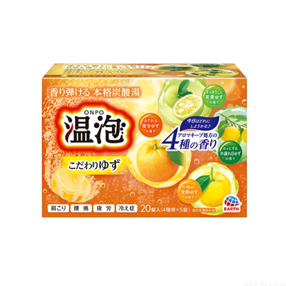 【温泡 入浴剤】아스 탄산온천 입욕제 온포 4종5개입