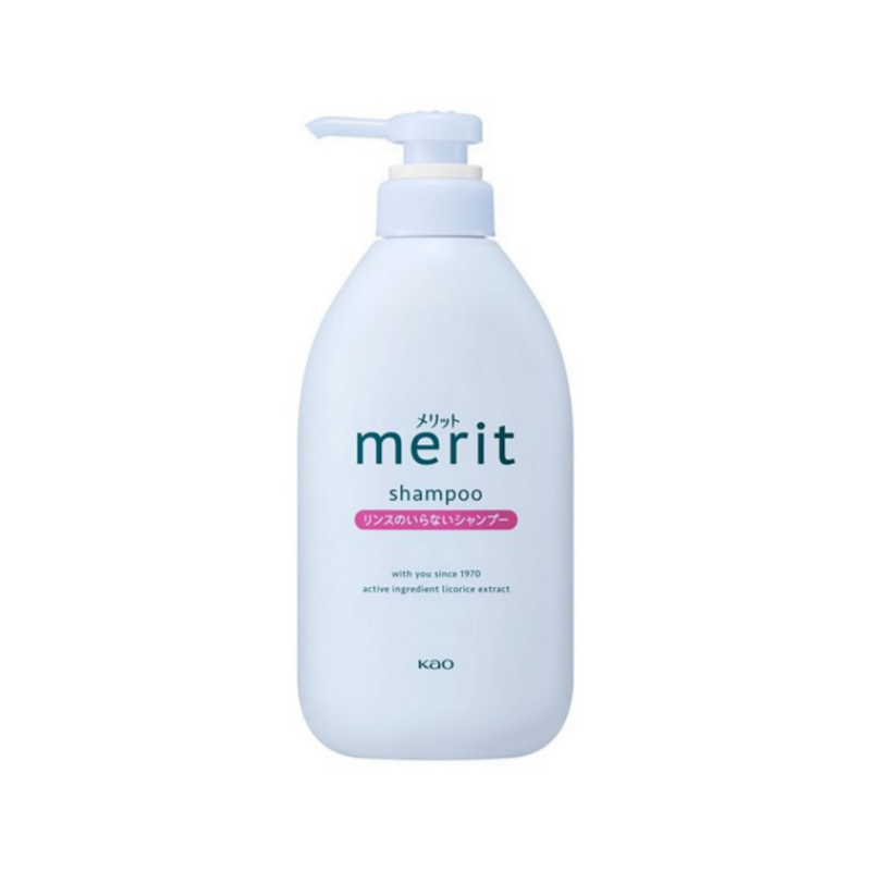 【メリット リンスのいらないシャンプー】메리트 린스가 필요없는 샴푸 450ml