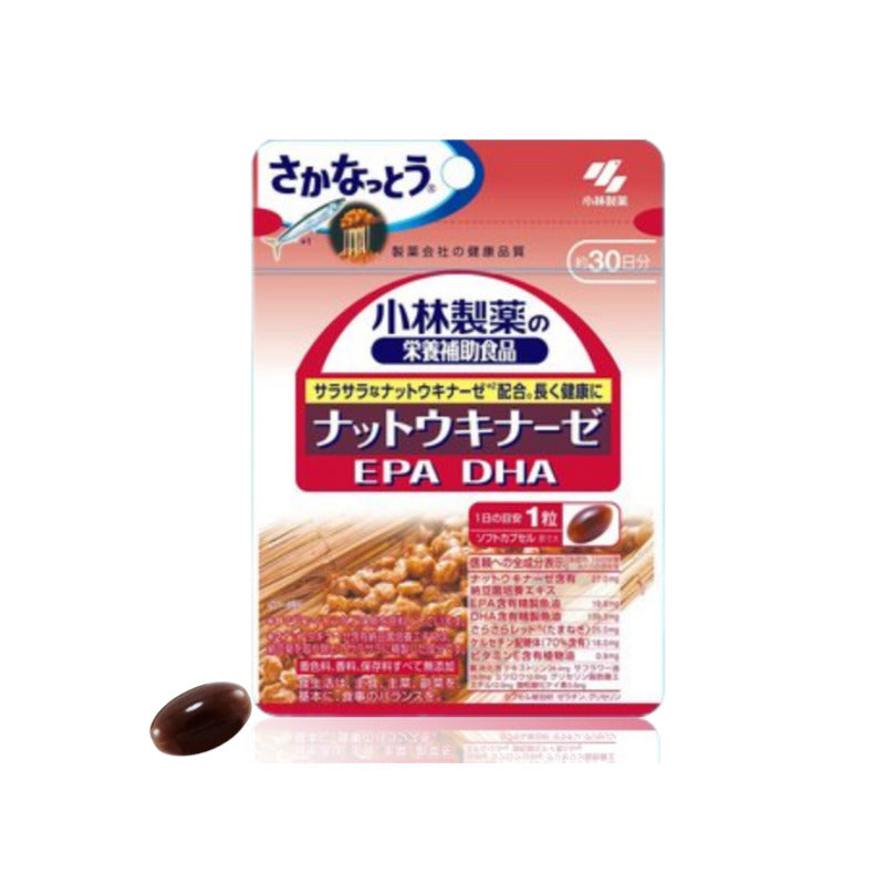 【ナットウキナーゼ EPA DHA】사카 낫토키나제 30정 EPA DHA