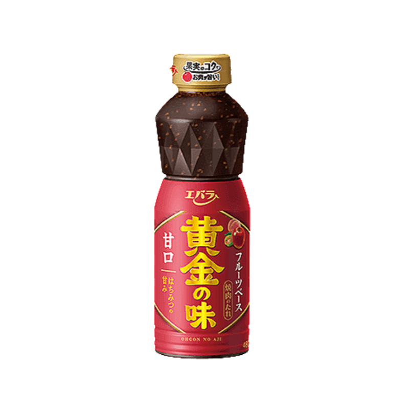 【黄金の味焼肉のたれ】에바라 야키니쿠 소스 황금의 맛 360g