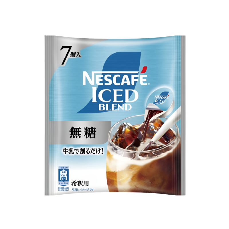【ネスカフェ アイスブレンド ポーション】네스카페 아이스 블렌드 포션 캡슐 7P