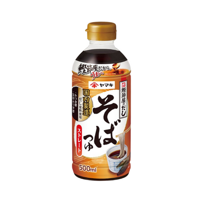 【ヤマキ ストレート つゆ】야마키 가츠오 쯔유 스트레이트 500ml