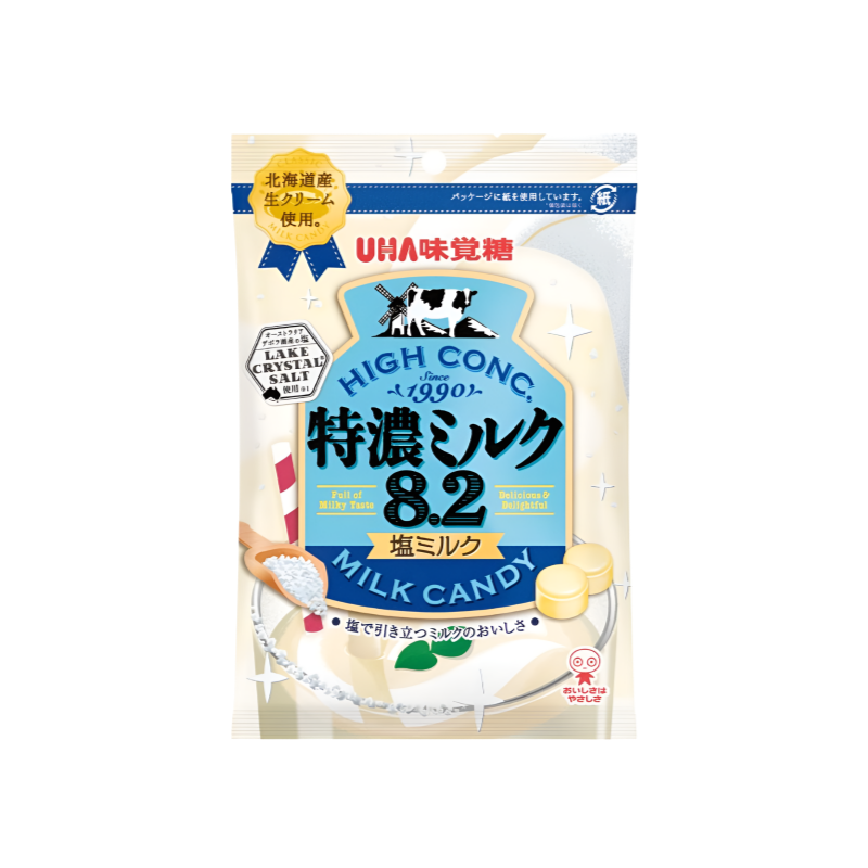 【味覚糖 特濃ミルク8.2】UHA미각당 특농밀크캔디8.2