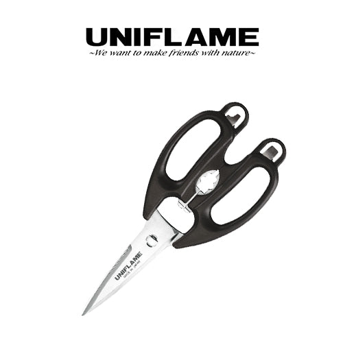【UNIFLAME ハサミ】유니프레임 캠핑 조리기구 다기능 멀티 분리형 주방가위