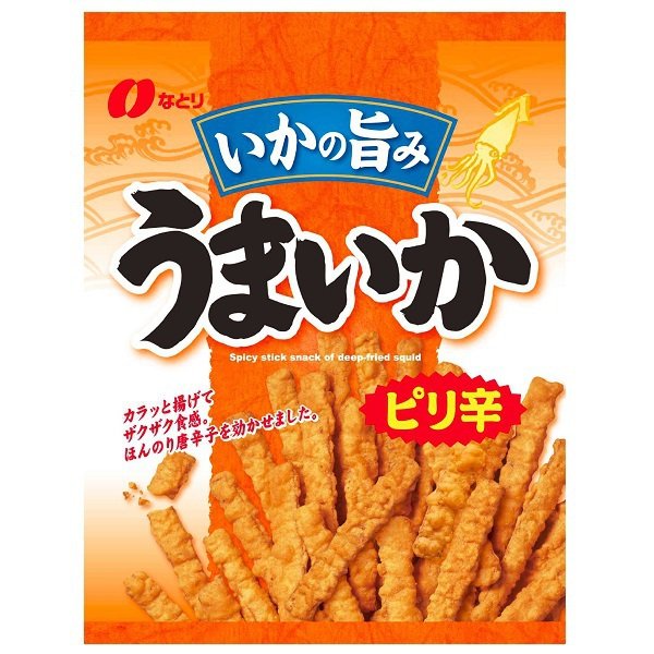 【なとり ピリ辛うまいか】나토리 매운맛 오징어 113g