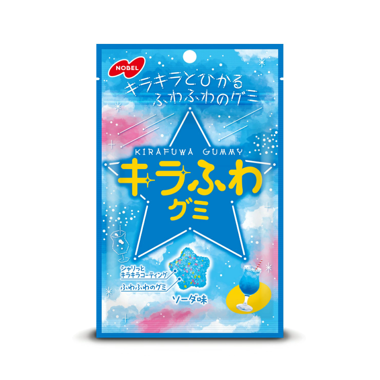 【ノーベル キラふわグミ】노벨 키라후와 구미 50g