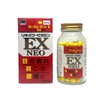 【リキパワービタミンEXネオ】리키파워 비타민 EX 네오 300정