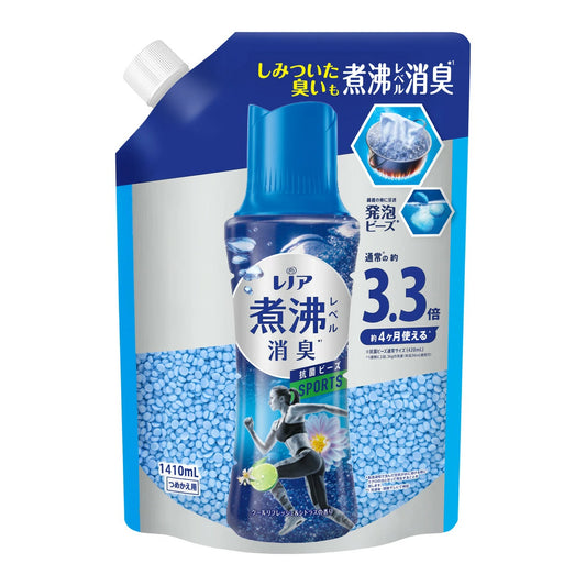 【レノア煮沸レベル 詰替】레노아 끓는 레벨 탈취 항균 리필 1810ml (대용량) / 섬유유연제