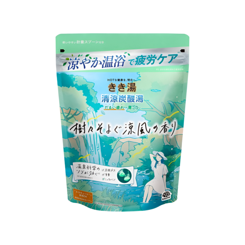 【きき湯 清涼炭酸湯】바스크린 키키유 청량탄산탕 360g