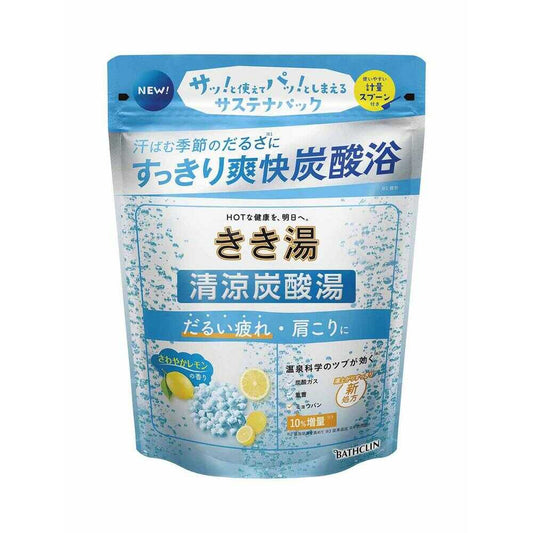 【きき湯 清涼炭酸湯】바스크린 키키유 청량탄산탕 360g