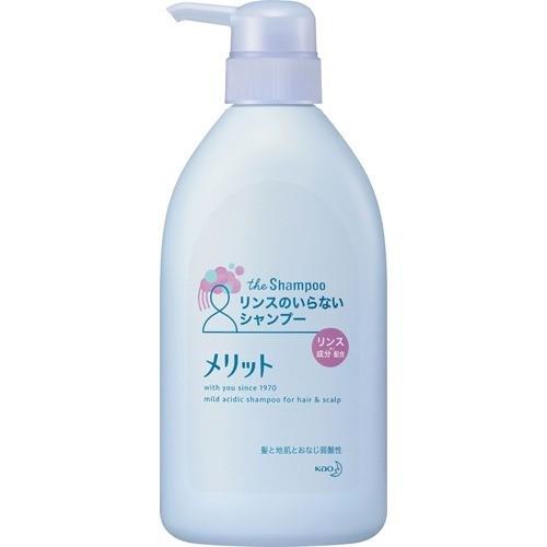 【メリット リンスのいらないシャンプー】메리트 린스가 필요없는 샴푸 480ml