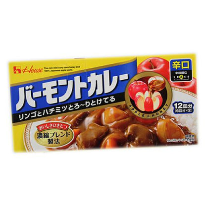 【ハウス バーモントカレー】바몬드 카레 230g