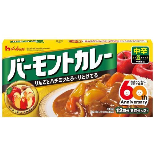 【ハウス バーモントカレー】바몬드 카레 230g