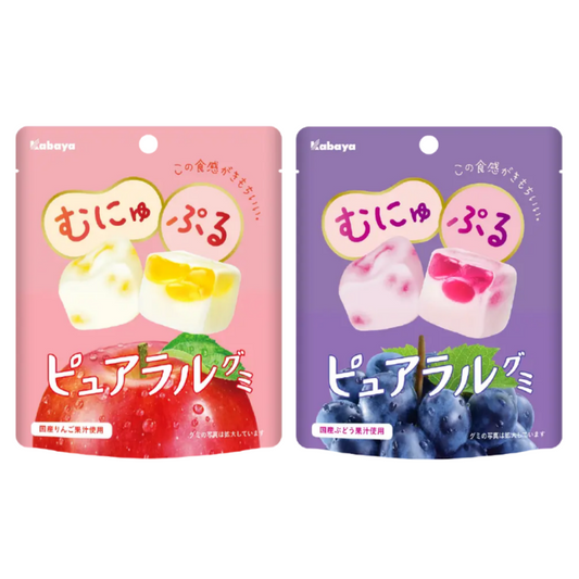 【ピュアラルグミ】카바야 퓨어랄 구미 58g