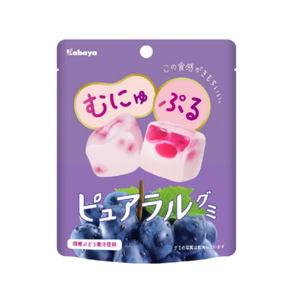 【ピュアラルグミ】카바야 퓨어랄 구미 58g