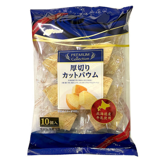 【厚切カットバウム】마루킨 컷트 바움쿠헨 10개입