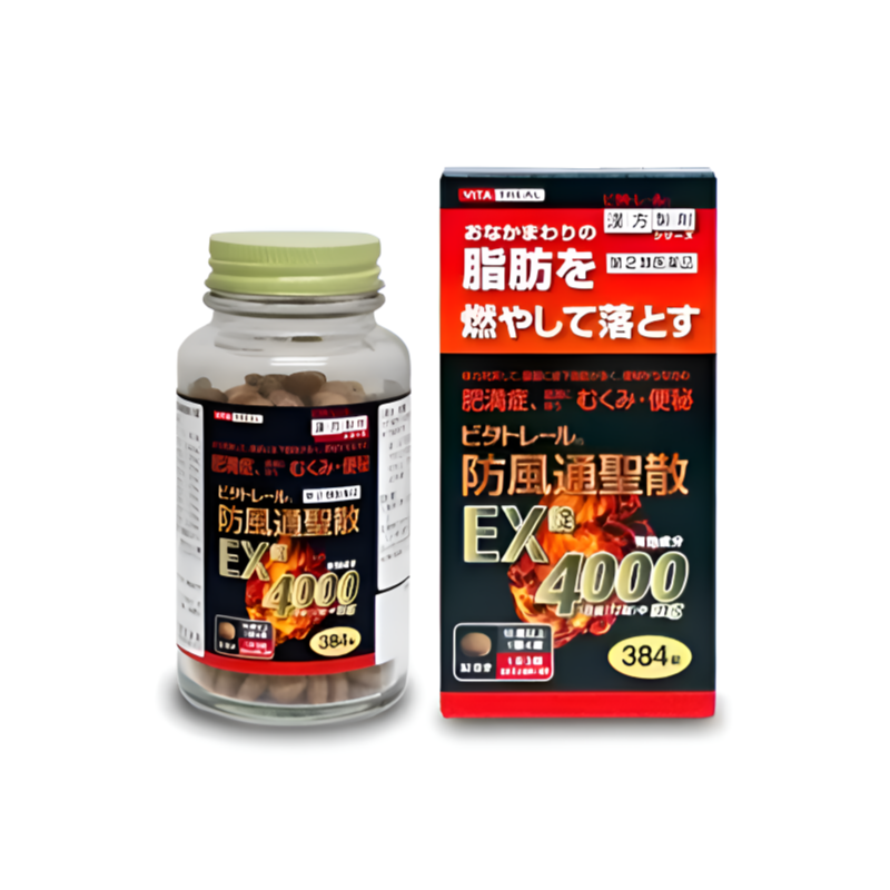【ビタトレール 防風通聖散EX錠】비타트릴 방풍통성산 EX정 384정 4000mg