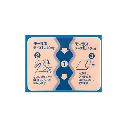 【モーラステープL40mg 7枚入】모라스 테이프L40mg 7매
